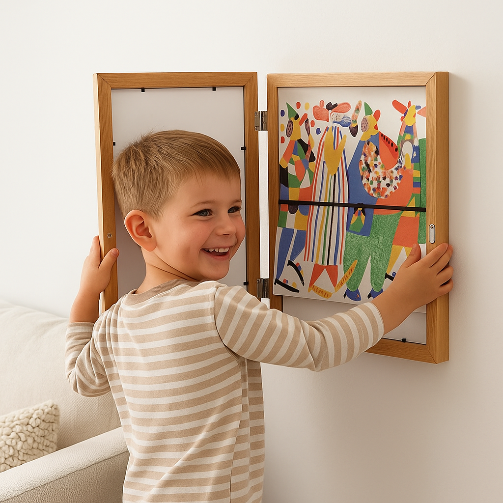 Kids Picture Frame for 150 Drawings