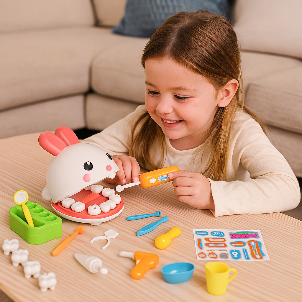 Mini Dentist Rabbit Game