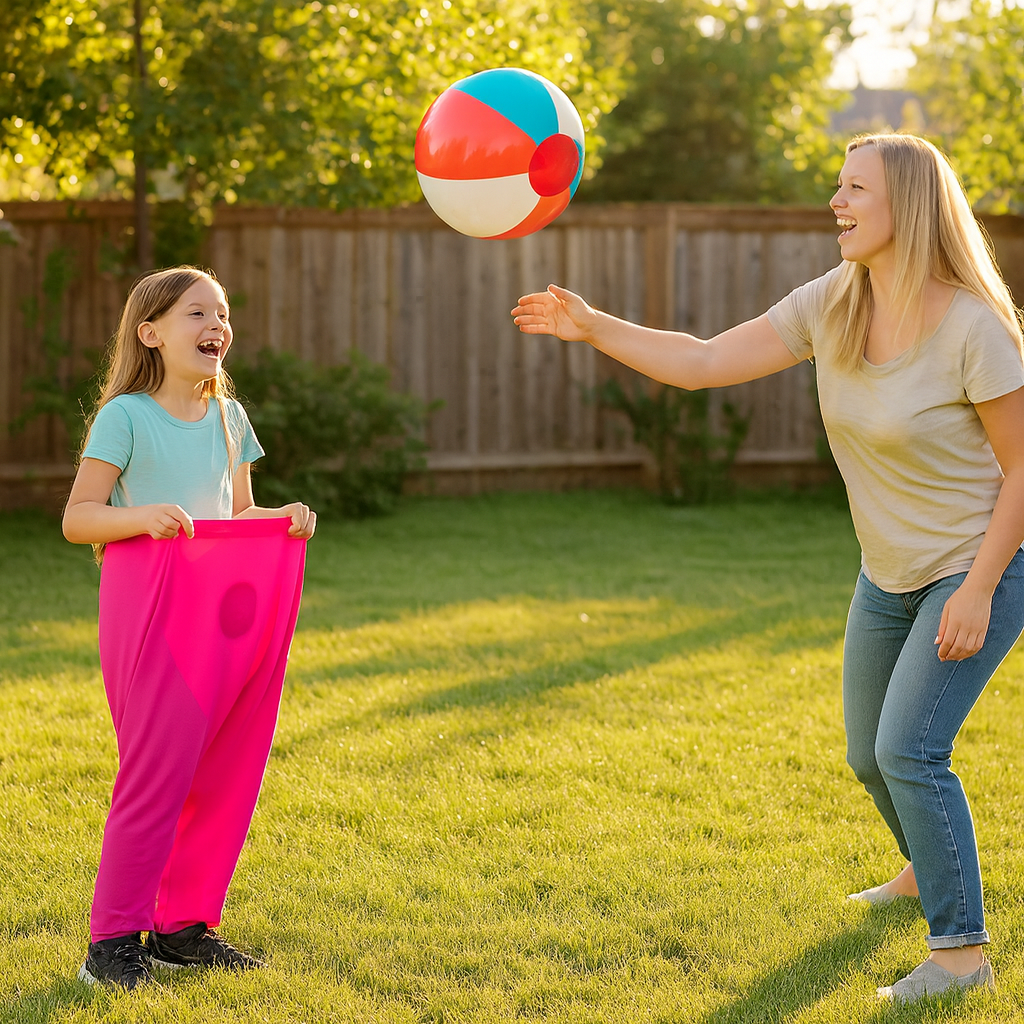 Clown Pants Catch Ball Family Game