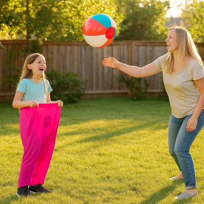 Clown Pants Catch Ball Family Game