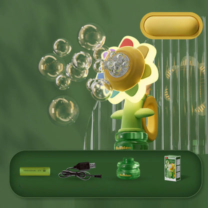 Head-Shaking Bubble Flower Toy for Kids