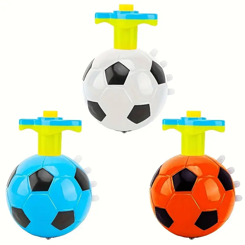 Luminous LED Football Spinning Top Toy
