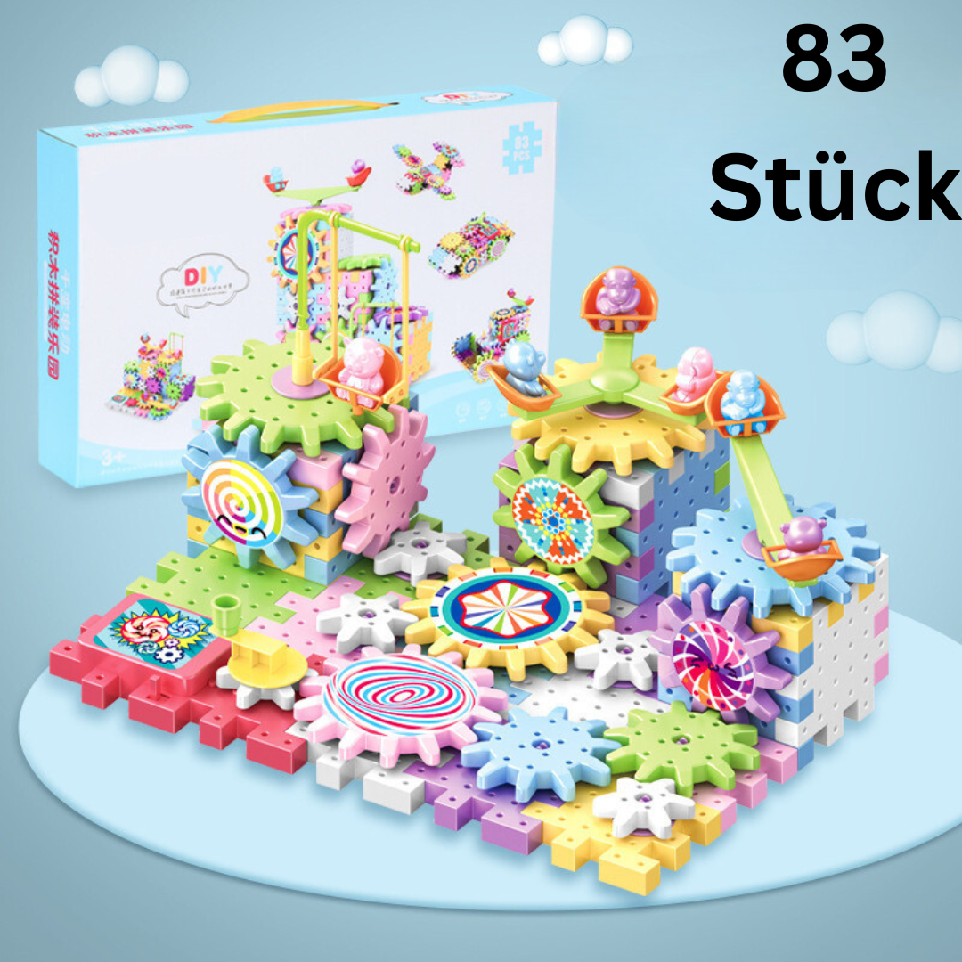 Rotating Montessori Gear Building Toy