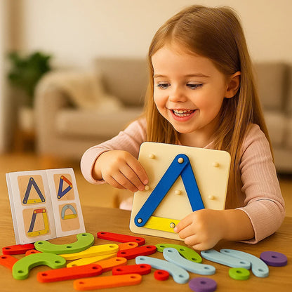 Creative Learning Board for Letters, Numbers and Shapes