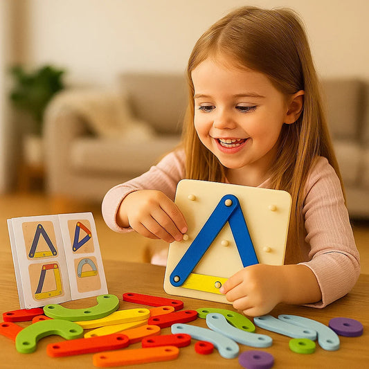 Creative Learning Board for Letters, Numbers and Shapes