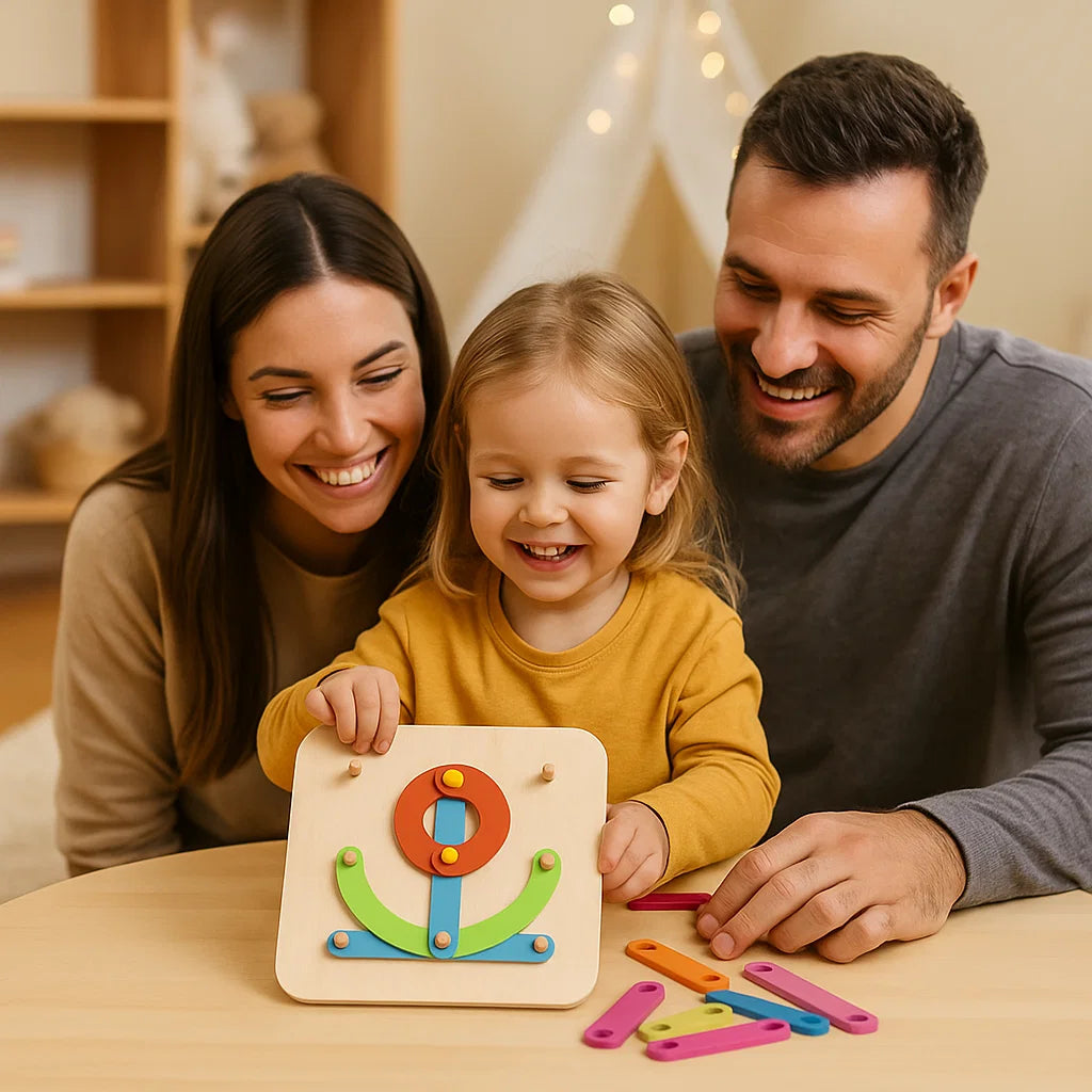 Creative Learning Board for Letters, Numbers and Shapes