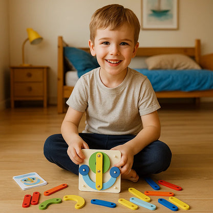 Creative Learning Board for Letters, Numbers and Shapes
