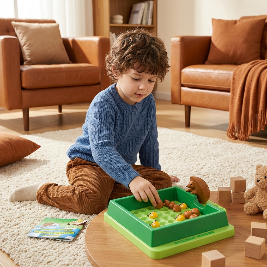 Intelligent Hedgehog - Brain Puzzle Game for Kids