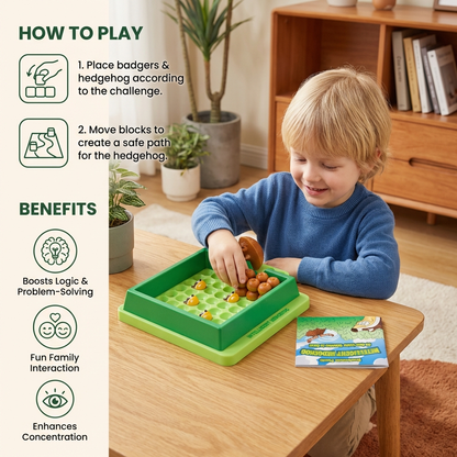 Intelligent Hedgehog - Brain Puzzle Game for Kids