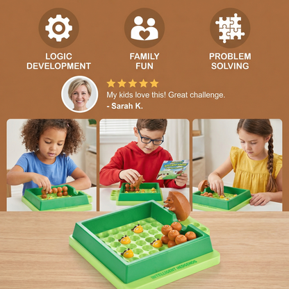 Intelligent Hedgehog - Brain Puzzle Game for Kids