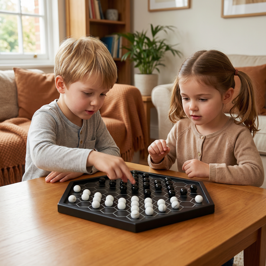 Push-Chess Family Strategy Game – Interactive Logic & Thinking Game for Kids