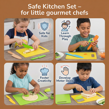Safe Kitchen Set – for little gourmet chefs