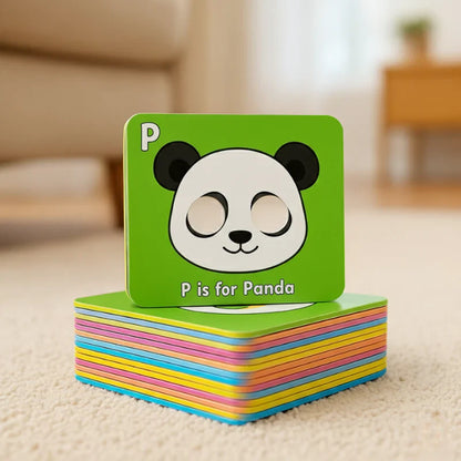 Alphabet Flashcards with Animal Designs