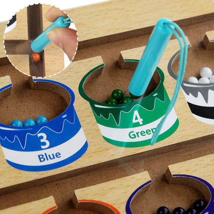 Montessori Magnetic Maze