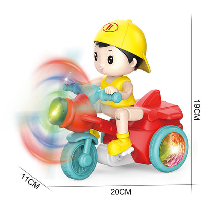 Light-Up Musical Kids Stunt Scooter Toy
