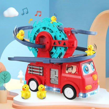 Firefighter Duck Slide Car