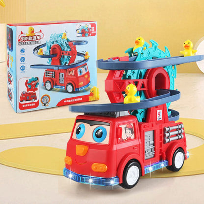 Firefighter Duck Slide Car