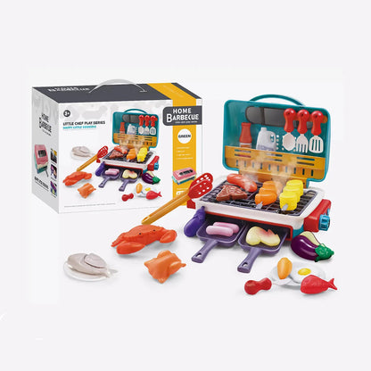 My first BBQ Grill – Children's Kitchen with Smoke Effect and Colour-Changing Food