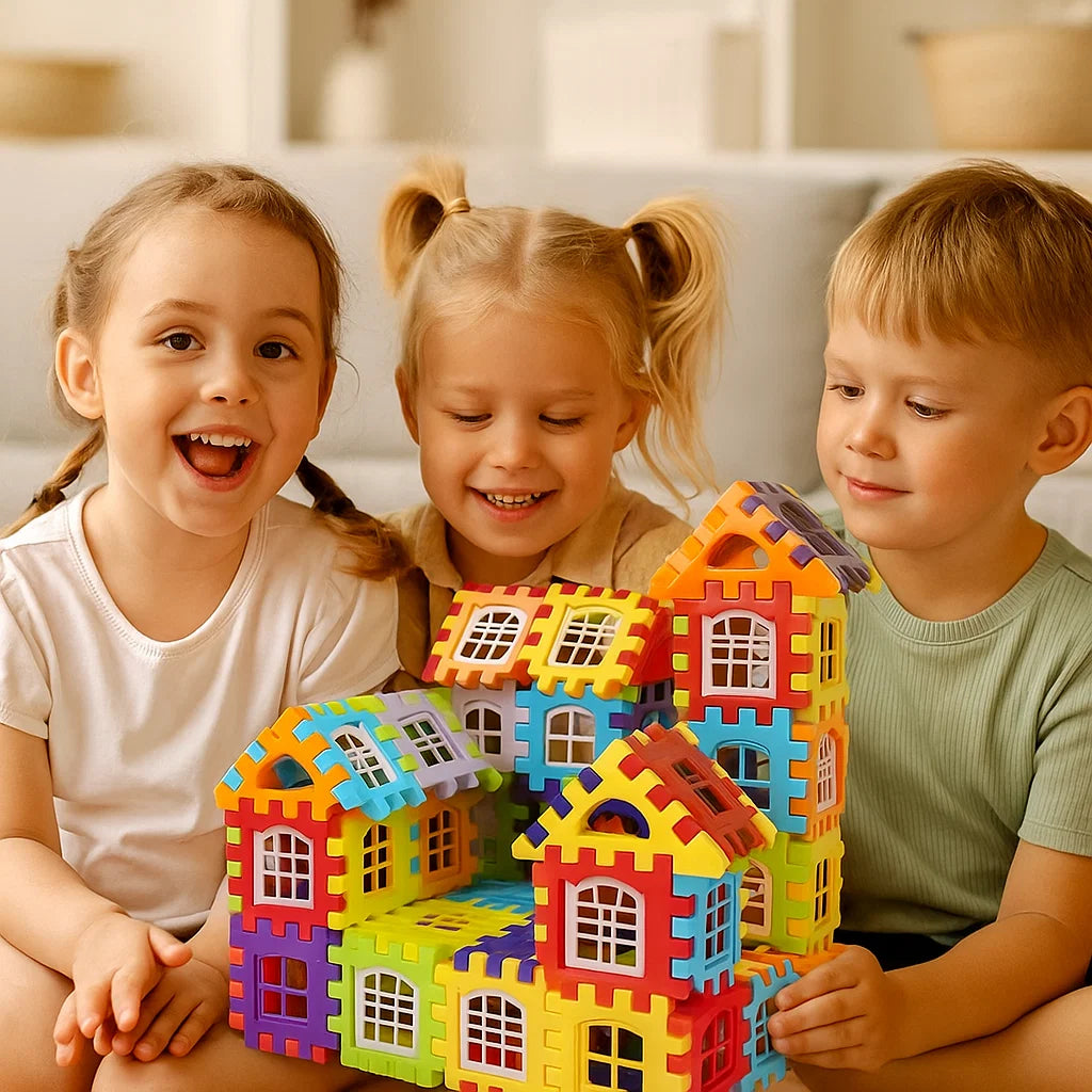 Montessori Window Building Blocks For Children
