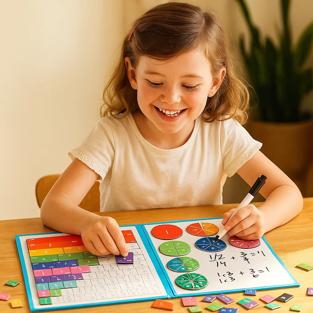 Montessori Kids Fraction Magnet Learning Toy
