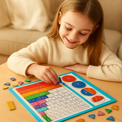Montessori Kids Fraction Magnet Learning Toy