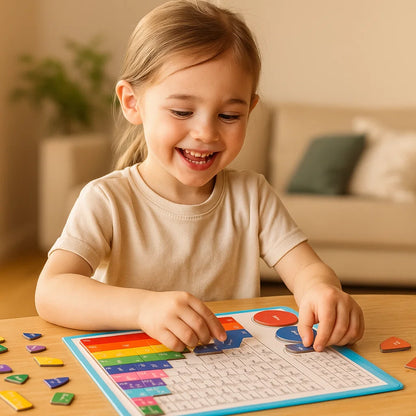 Montessori Kids Fraction Magnet Learning Toy