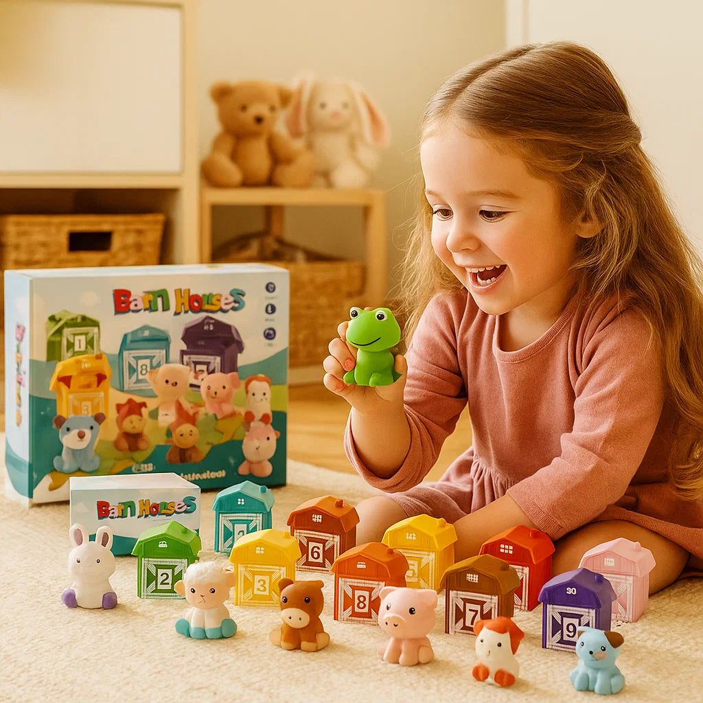 Montessori Colours & Numbers Farm