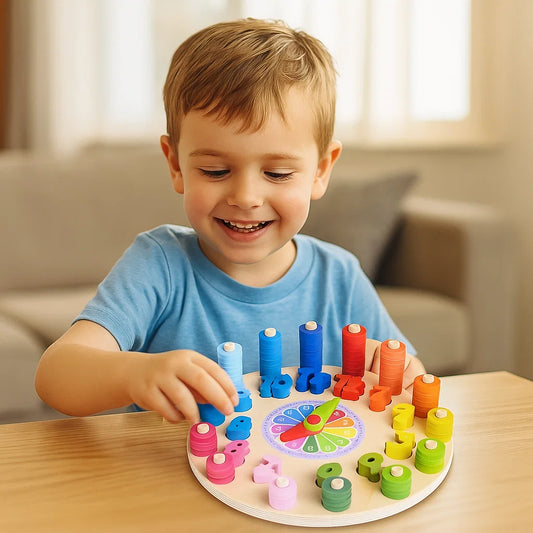 Learning Clock in Montessori Style