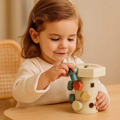 Montessori Screws Play Set