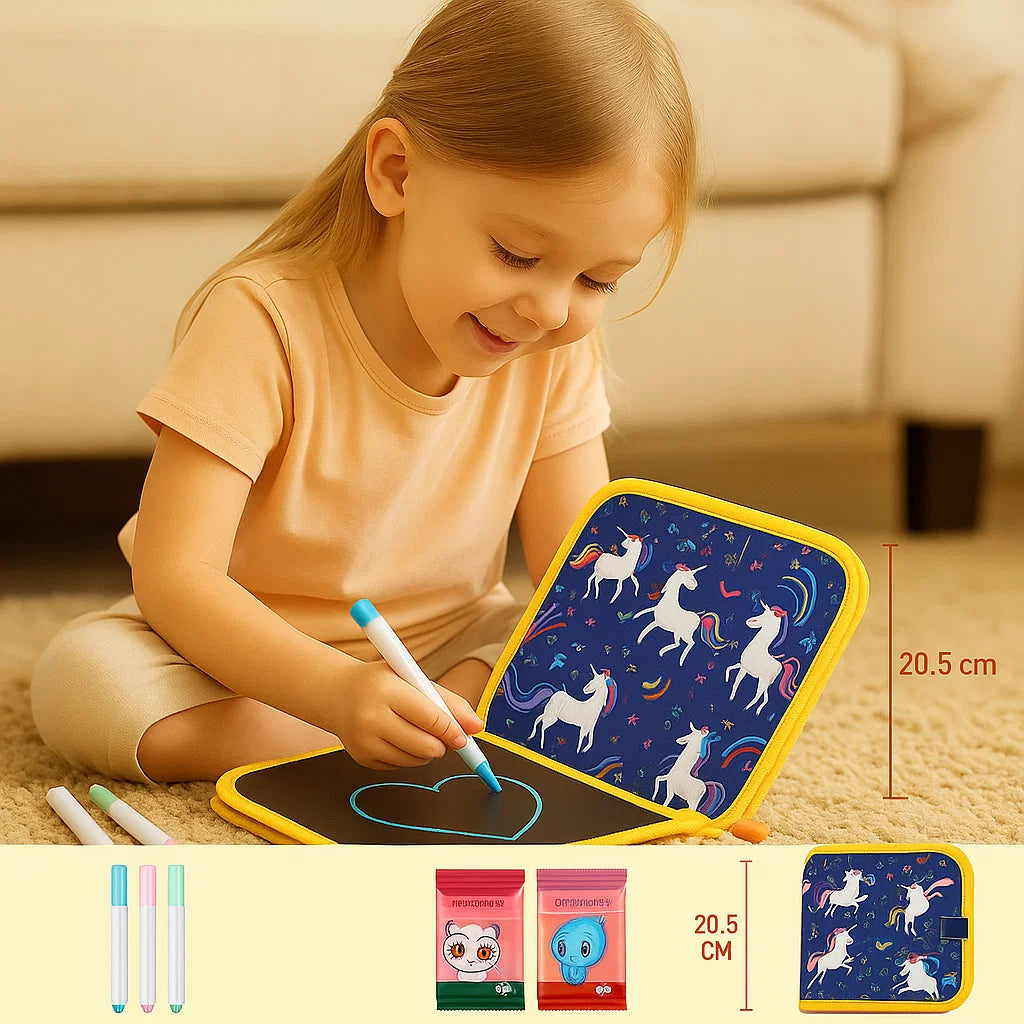 Portable Reusable Drawing Book for Children