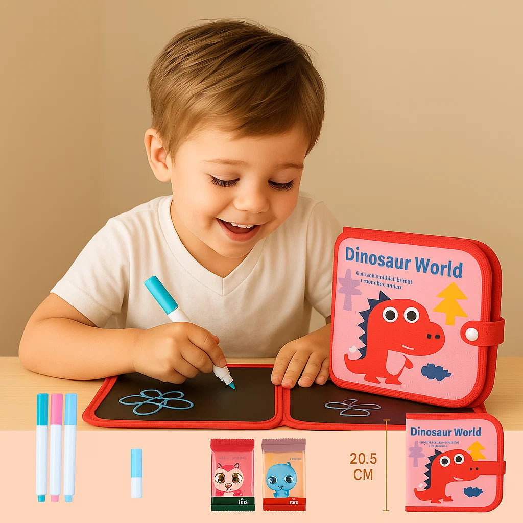 Portable Reusable Drawing Book for Children