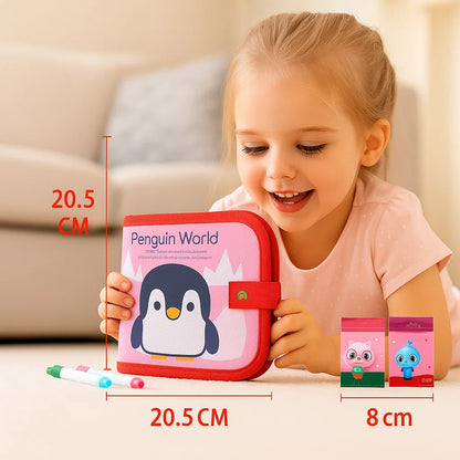 Portable Reusable Drawing Book for Children