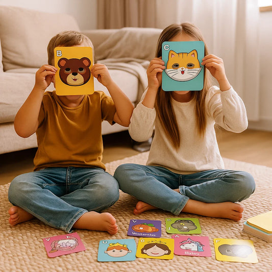 Alphabet Flashcards with Animal Designs