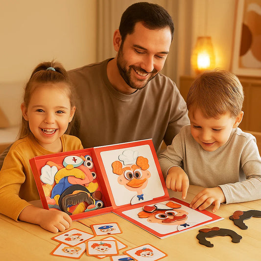 Educational Facial Expression Learning Puzzle for Kids