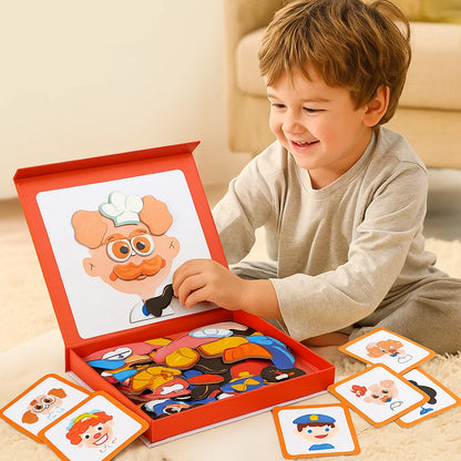 Educational Facial Expression Learning Puzzle for Kids