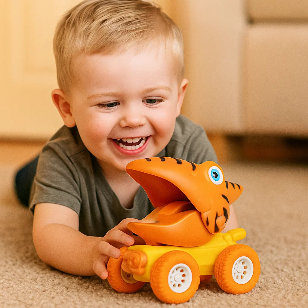 Push & Drive Dino Monstertrucks