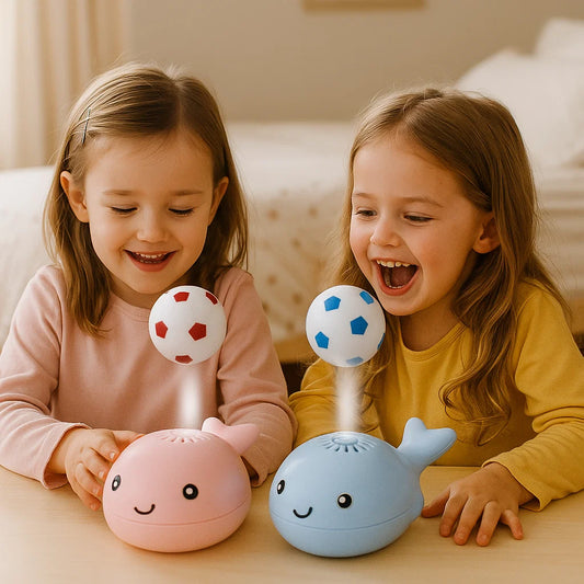 Whale Toy with Floating Ball