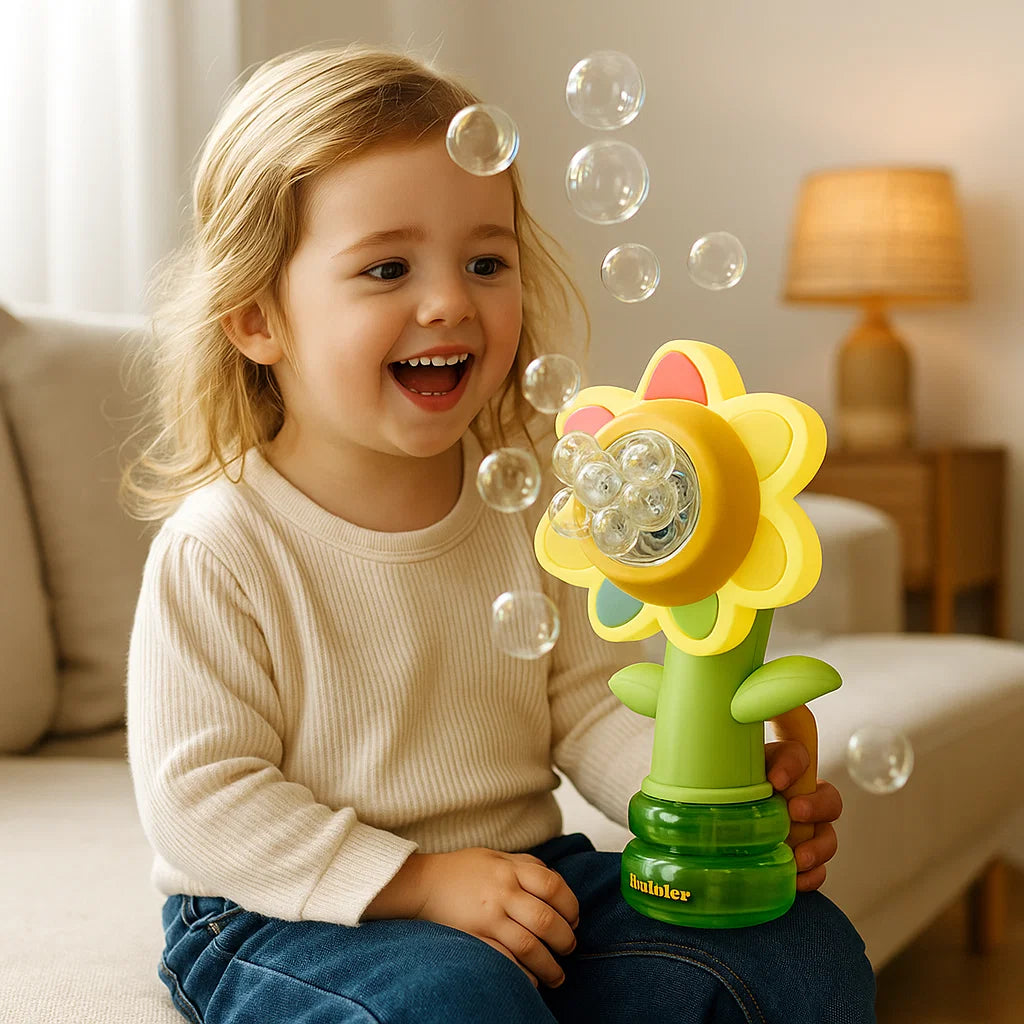 Head-Shaking Bubble Flower Toy for Kids