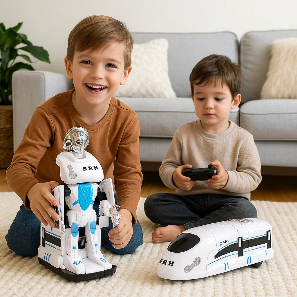 Transforming Robot Train Toy