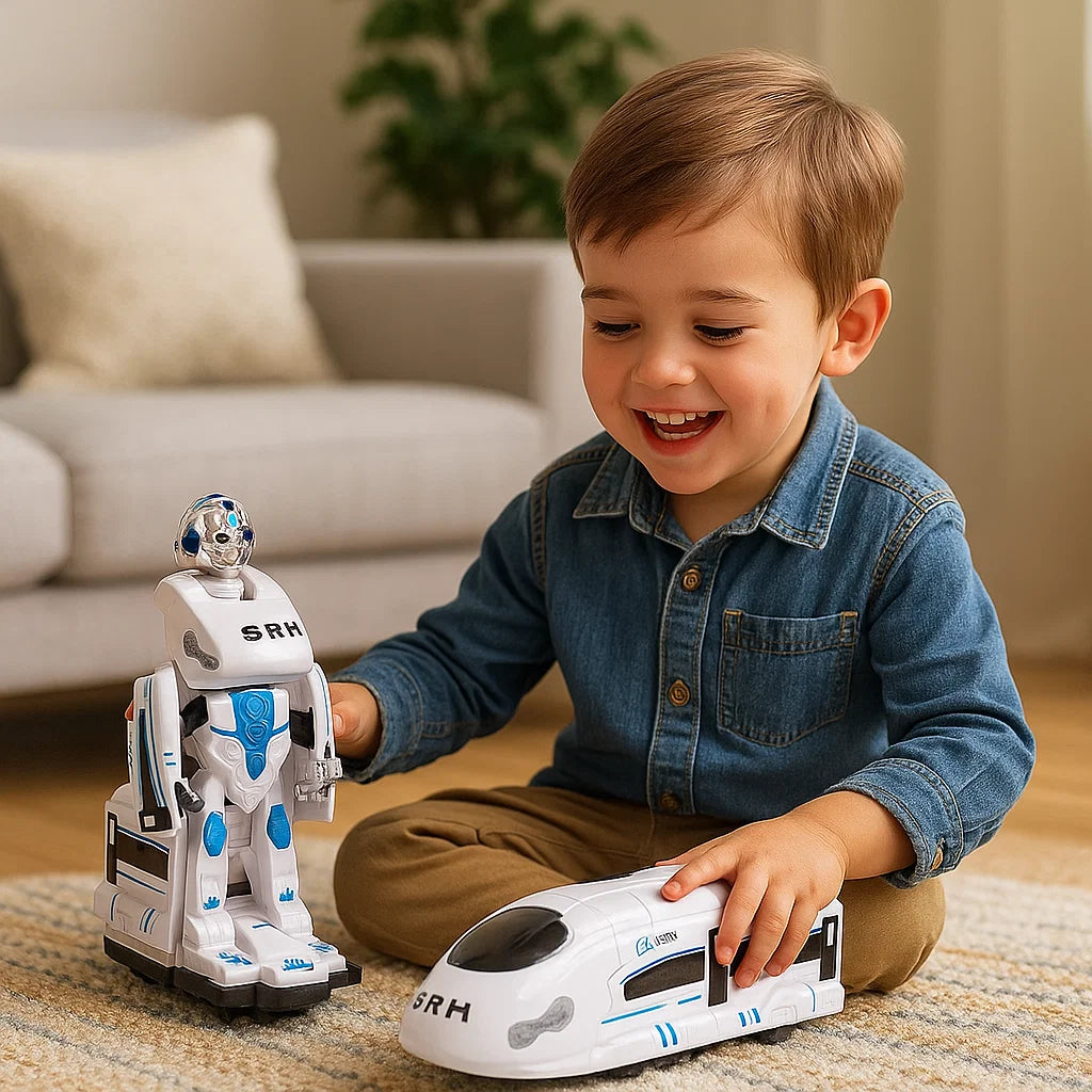 Transforming Robot Train Toy