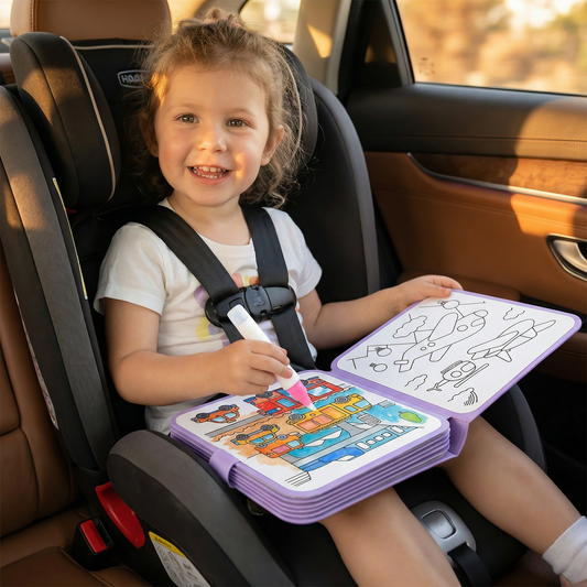 Magic Water Drawing Book – Reusable Mess-Free Colouring Fun