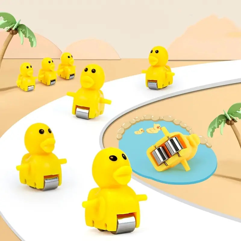 Duck Slide Roller Coaster Fun