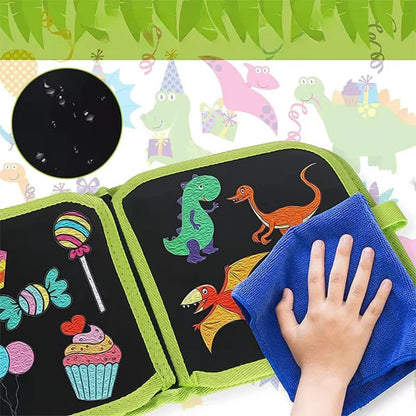 Portable Reusable Drawing Book for Children