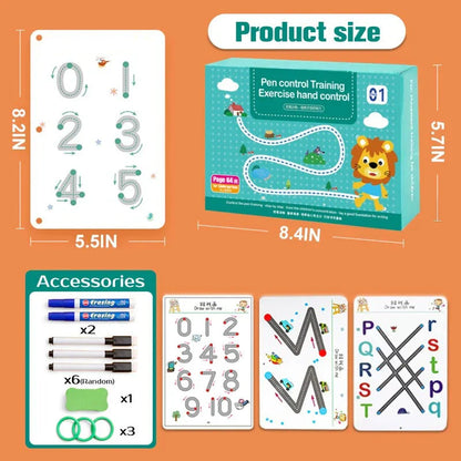 MagicLines - Magical Tracing Workbook Set
