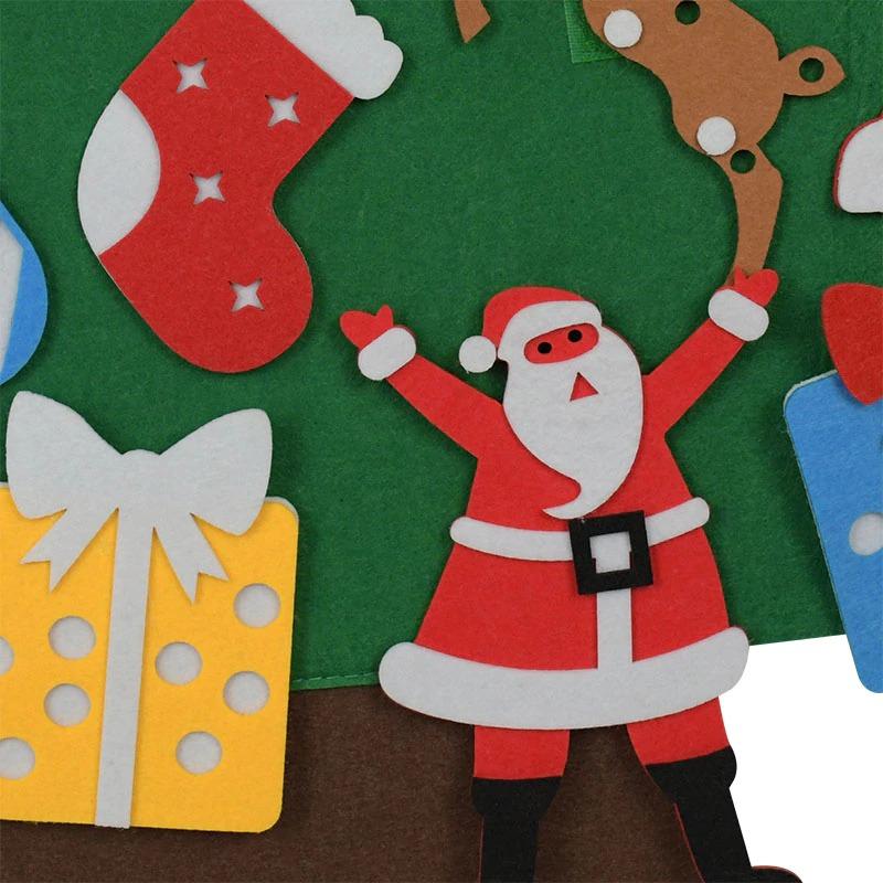 Montessori Felt Christmas Tree