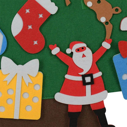 Montessori Felt Christmas Tree