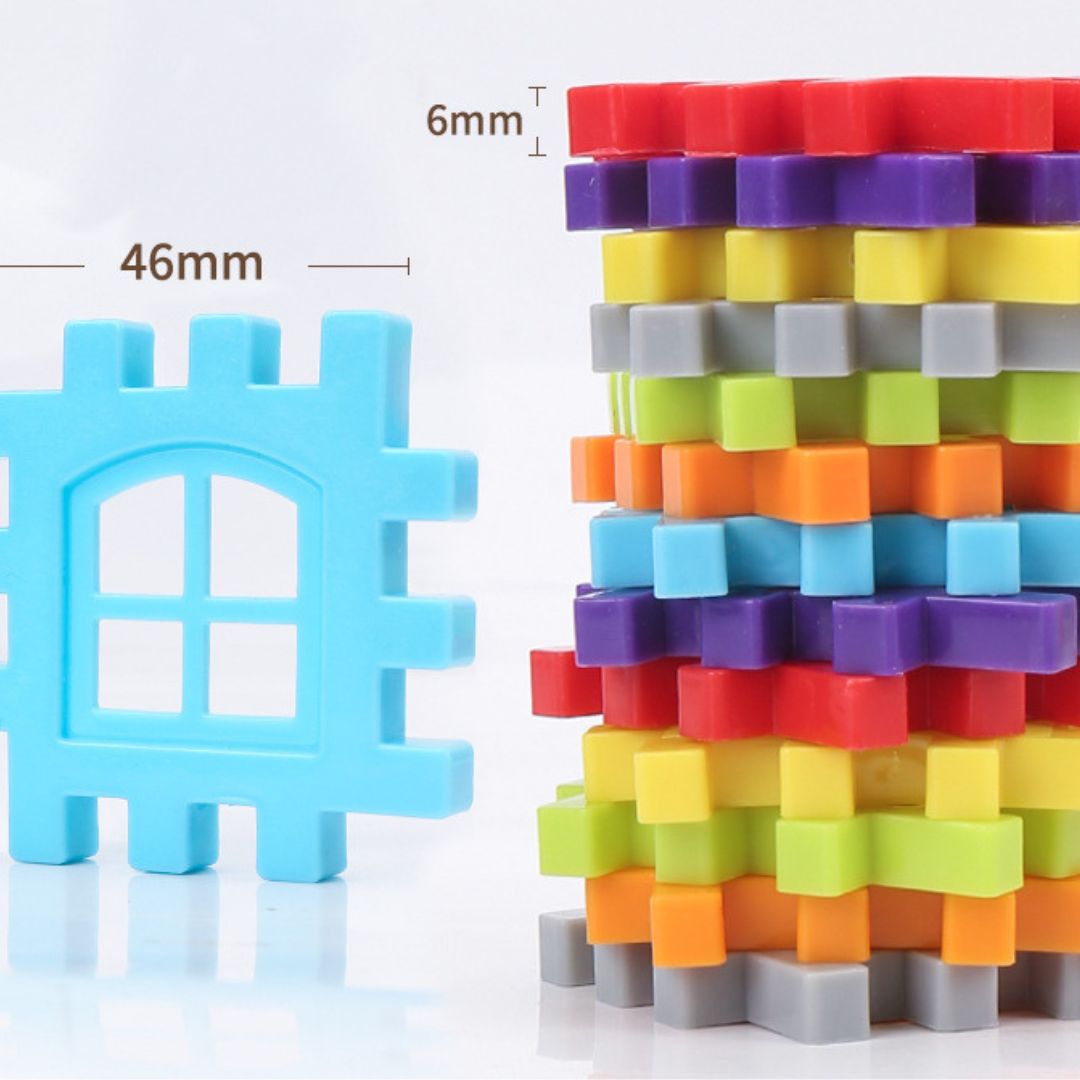 Montessori Window Building Blocks For Children
