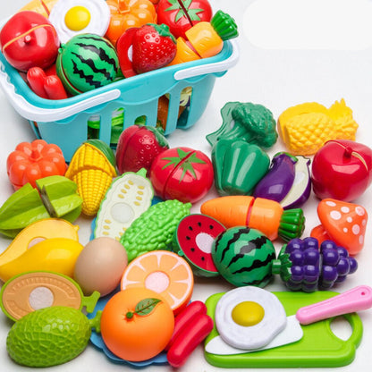 Fruit and Vegetable Cutting Play Set