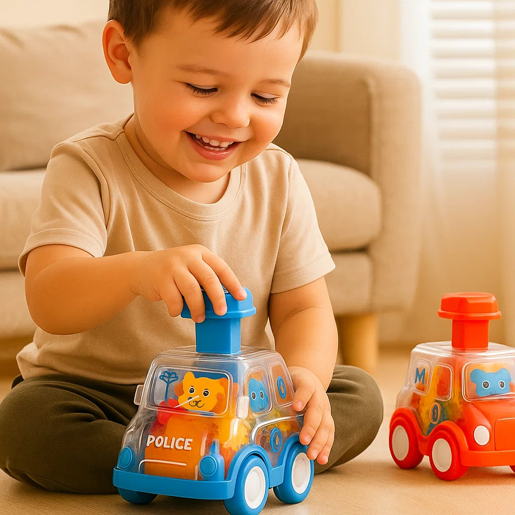 Press & Go – Gear Wheel Cars