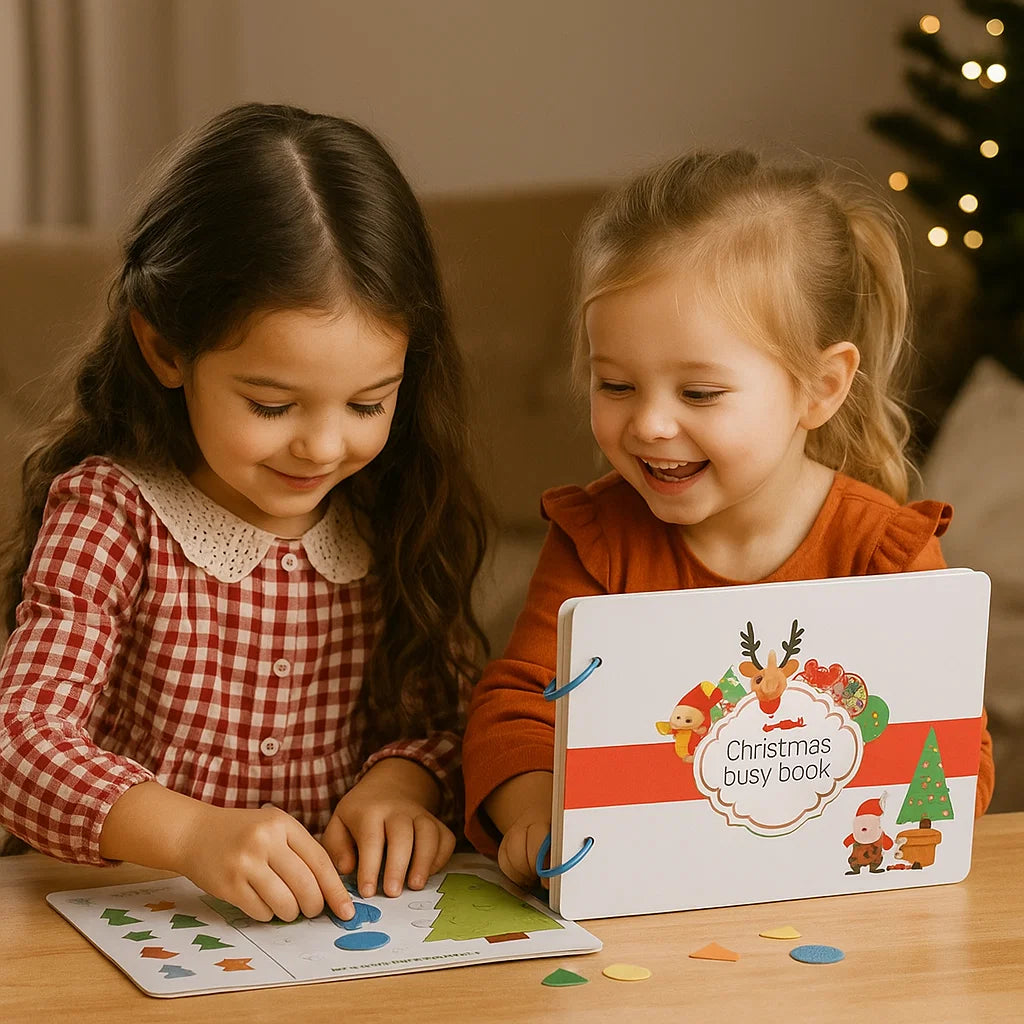 Educational Montessori Christmas Story Book